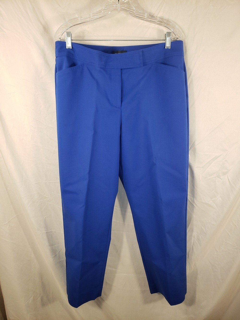 Talbots Royal Blue Straight-Leg Trousers